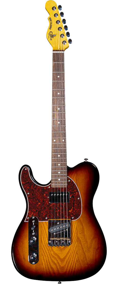 G&L Tribute Asat Classic Bluesboy Lh Handed Tobacco Sunburst - B Stock
