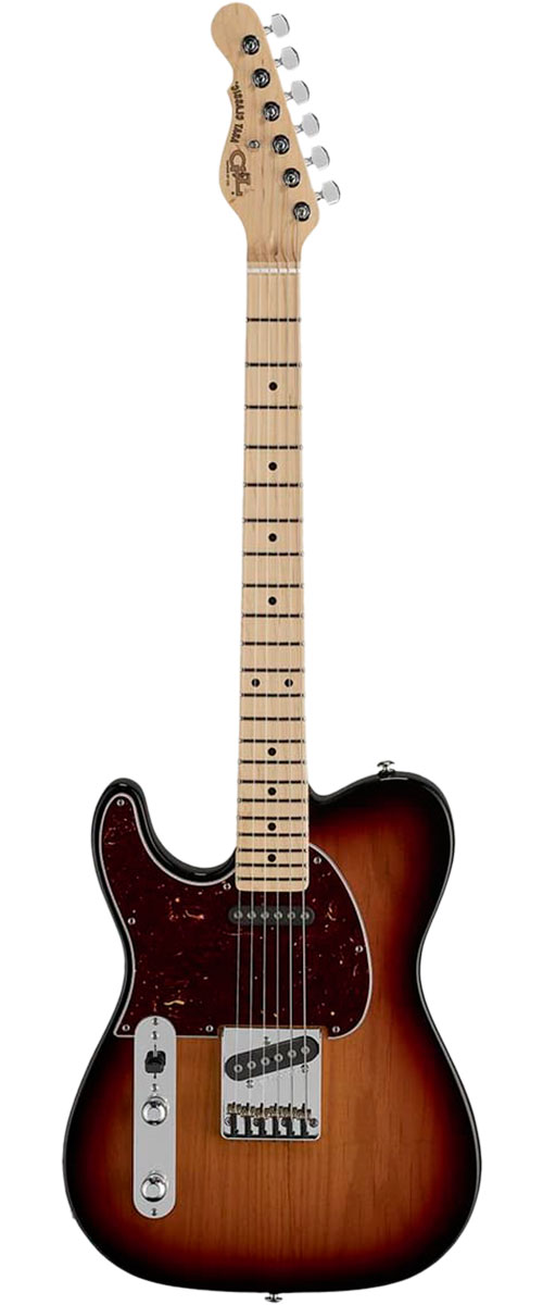 G&L Tribute Asat Classic Gaucher 3TS Touche Érable - Stock B