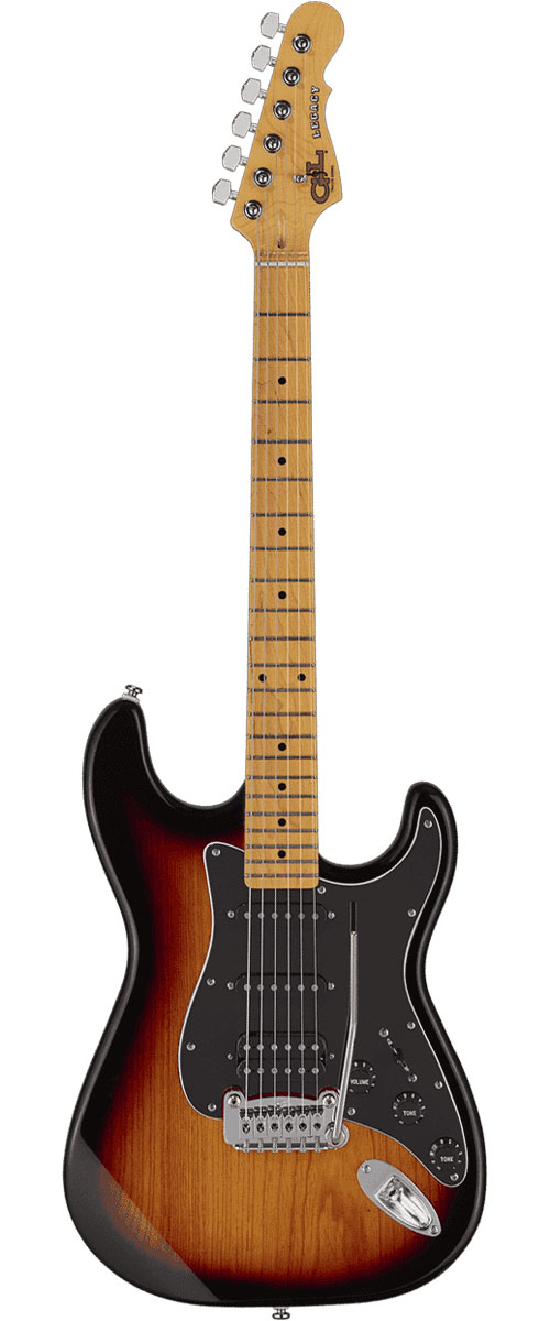 G&L Tribute Legacy Hss 3 Tone Sunburst Mn - B Stock