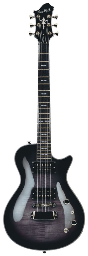 HAGSTROM Ultra Swede Cosmic Black Burst
