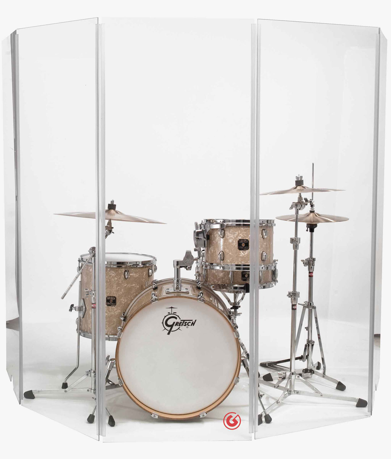 GIBRALTAR ACRYLIC DRUM KIT ACOUSTIC SHIELD