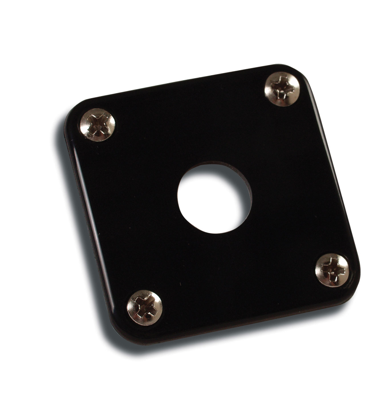 GIBSON ACCESSORIES PARTS PLASTIC JACK PLATE BLACK