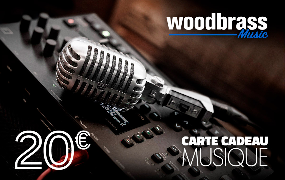 WOODBRASS CLUB Chèque Cadeau 20€