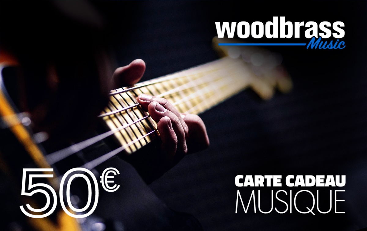 WOODBRASS CLUB Chèque Cadeau 50€