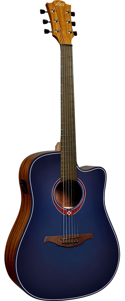 LâG Tramontane T-Blue-Dce Dreadnought Ctw Blue Burst