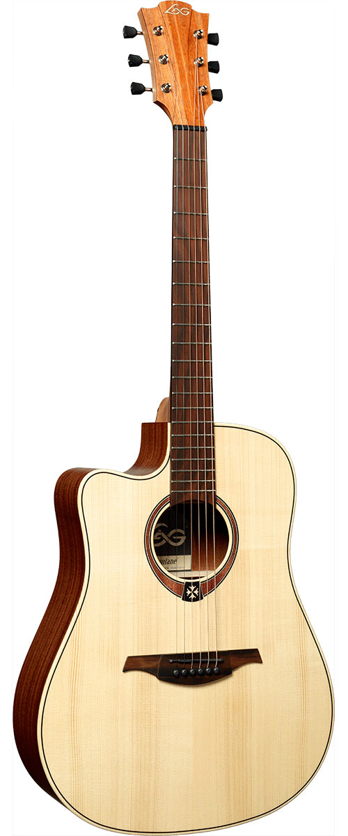 LâG Tramontane Tl70Dce-Nat Dreadnought Lh Ctw Natural