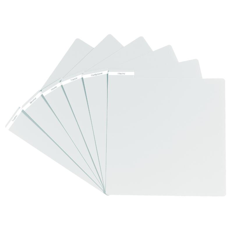 GLORIOUS DJ Divider Intercal. Vinyle Blanc