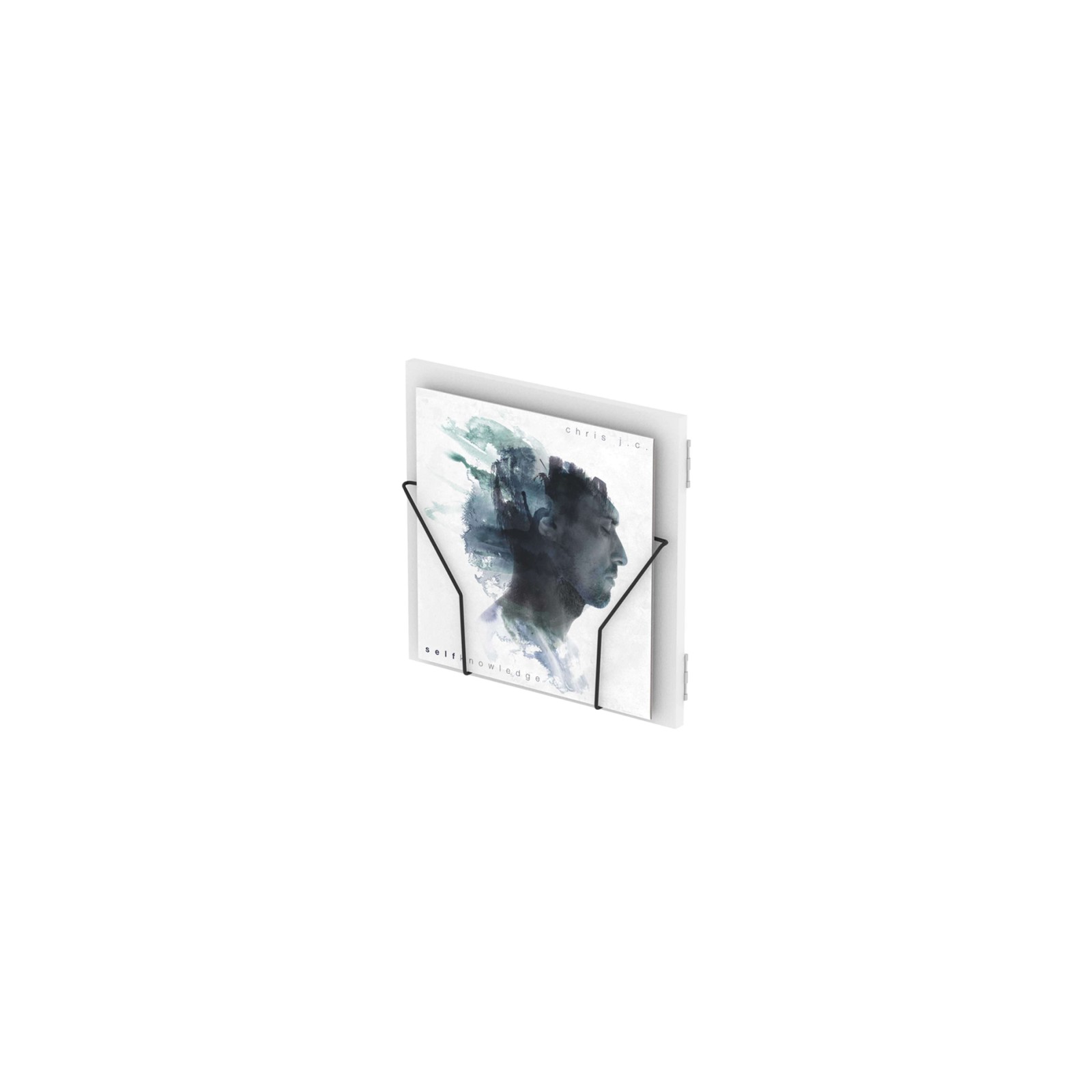 GLORIOUS DJ Record Box Display Door White