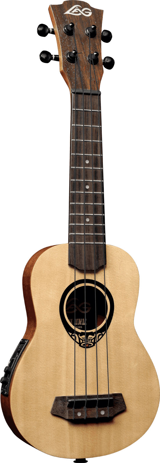 LâG Tiki Baby Tku150Se Ukulele Baby -Soprano Slim Arched Back