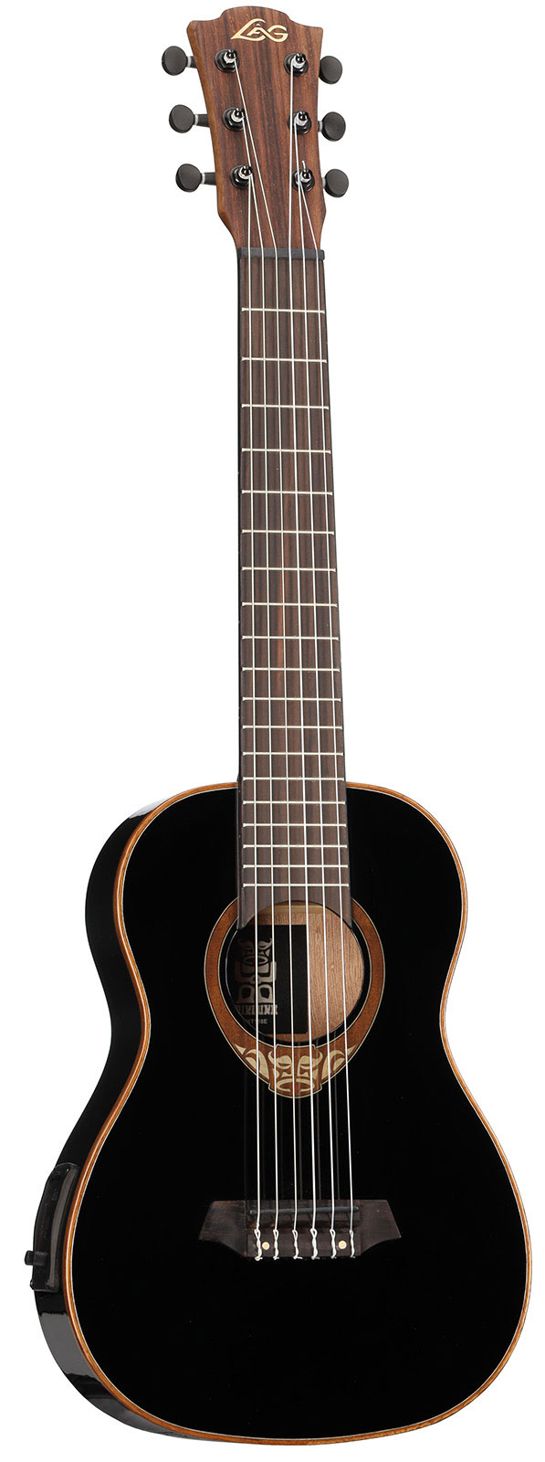 LâG Tiki Guitar 118 Mini Guitare EQ