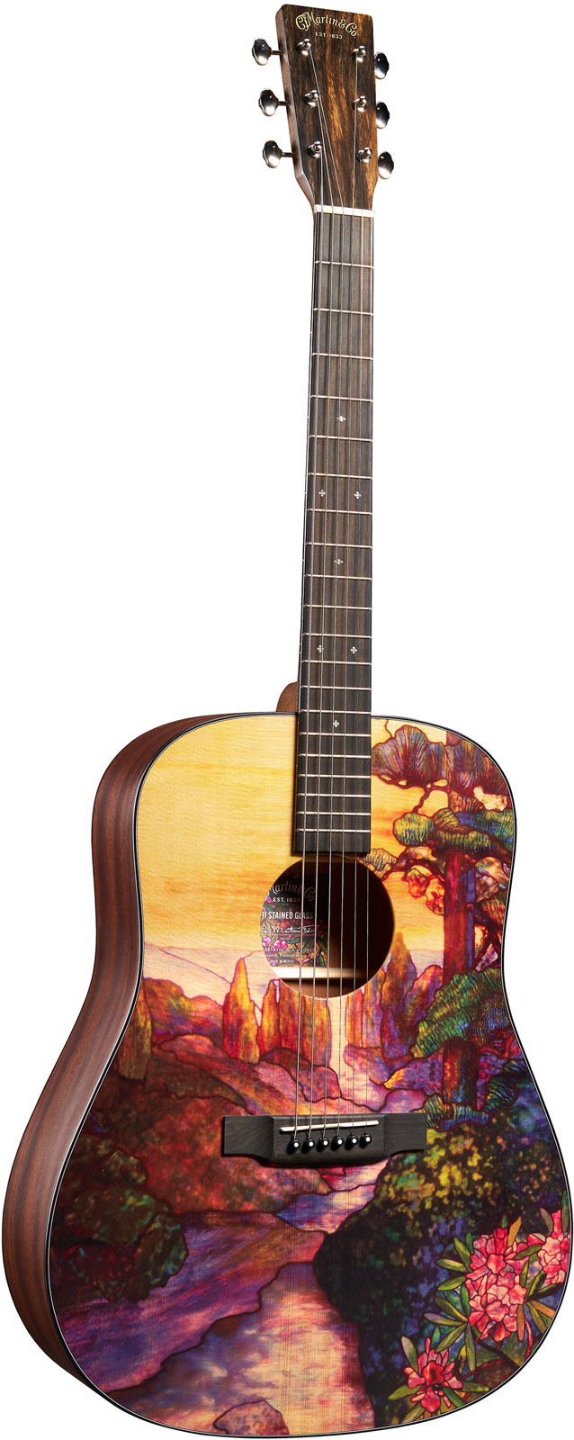 MARTIN GUITAR D-11 Stained Glass Limited Edition