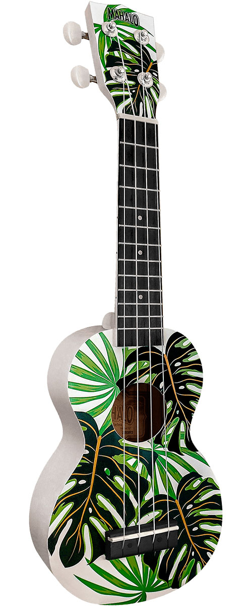 MAHALO Soprano Monstera Avec Housse