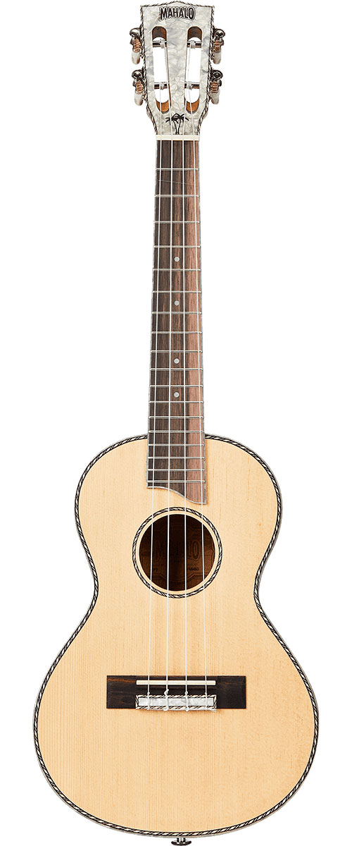 MAHALO Natural Electro Tenor With Pearl Head + Cover