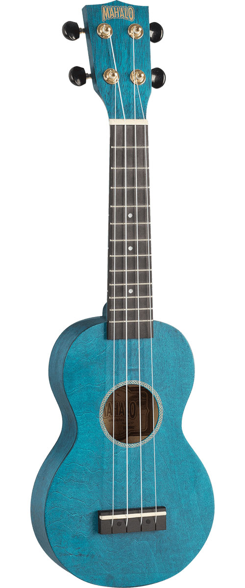 MAHALO Ms1 Bleu Satin + Housse