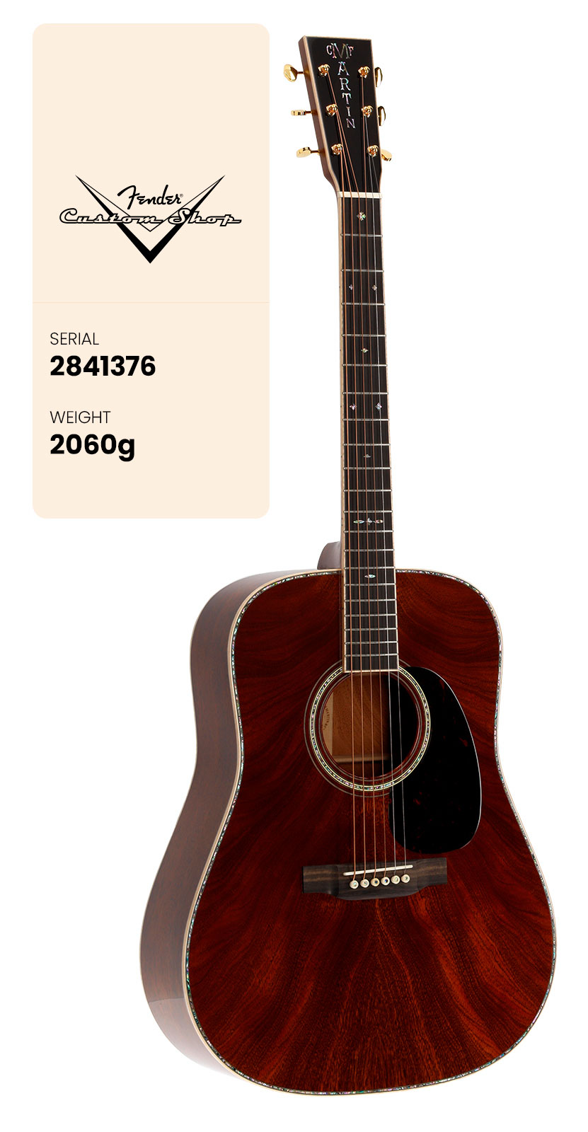 MARTIN CUSTOM SHOP Cs Dreadnought Mahogany/Mahogany