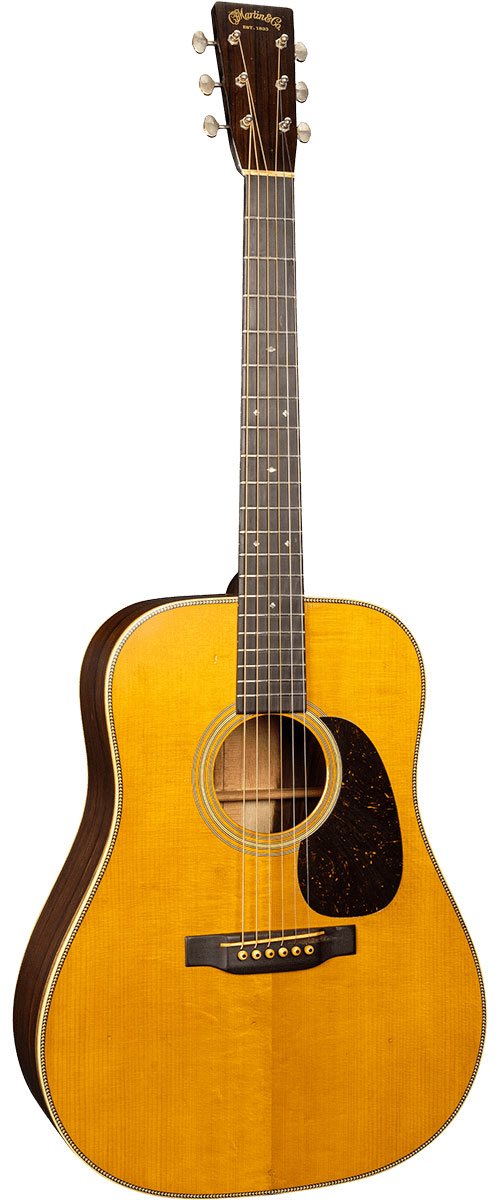 MARTIN GUITAR D-28-Auth37-Aged Dread. Epica Adir.-Paliss. De Madag.