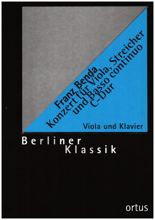 GRAHL & NIKLAS Benda Franz - Konzert C-dur - Alto & Piano