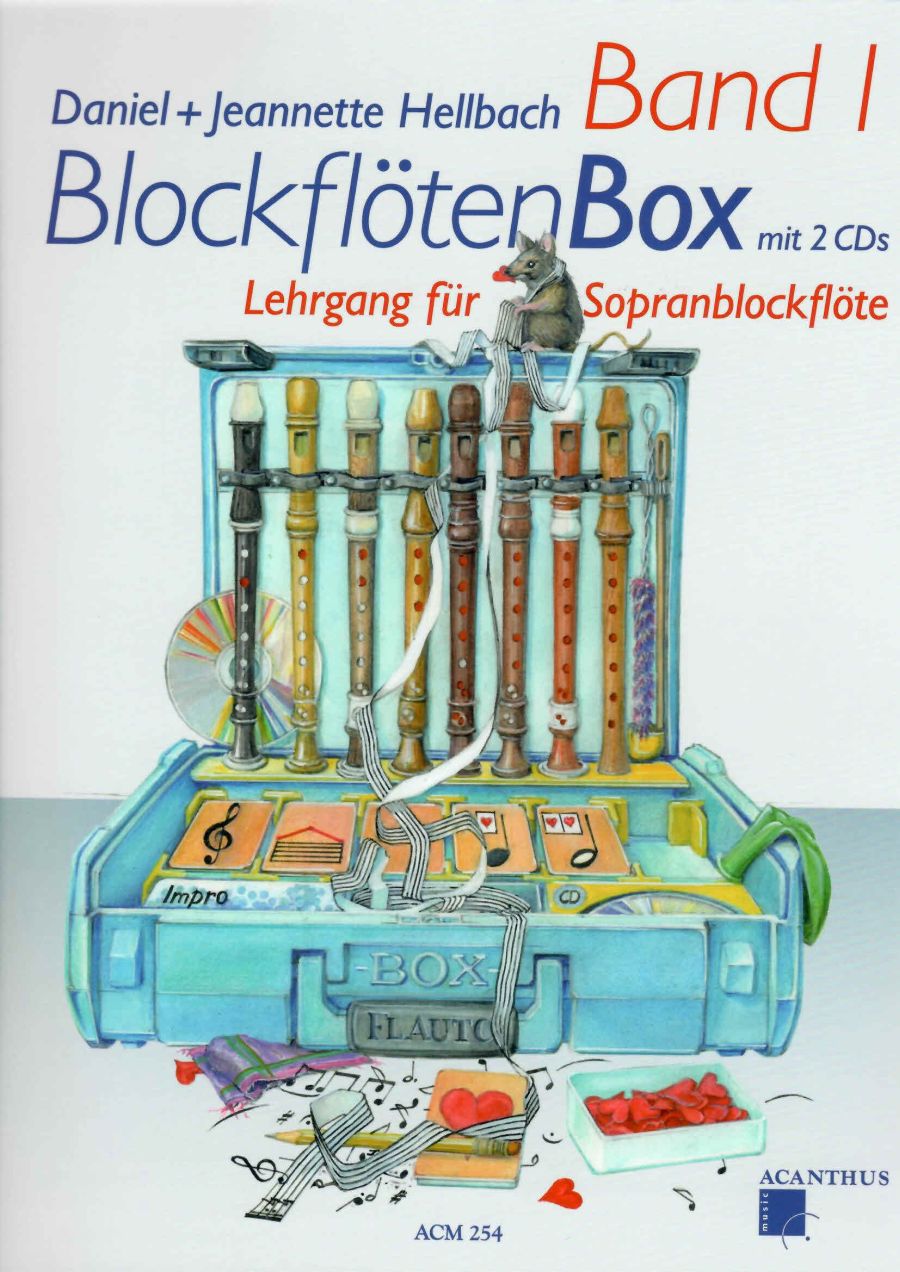 GRAHL & NIKLAS Hellbach D. - Blockflätenbox Band 1 + 2 CD'S
