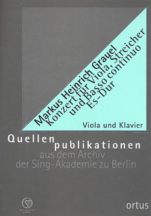GRAHL & NIKLAS Grauel M.H. - Konzert ES-dur - Alto & Piano