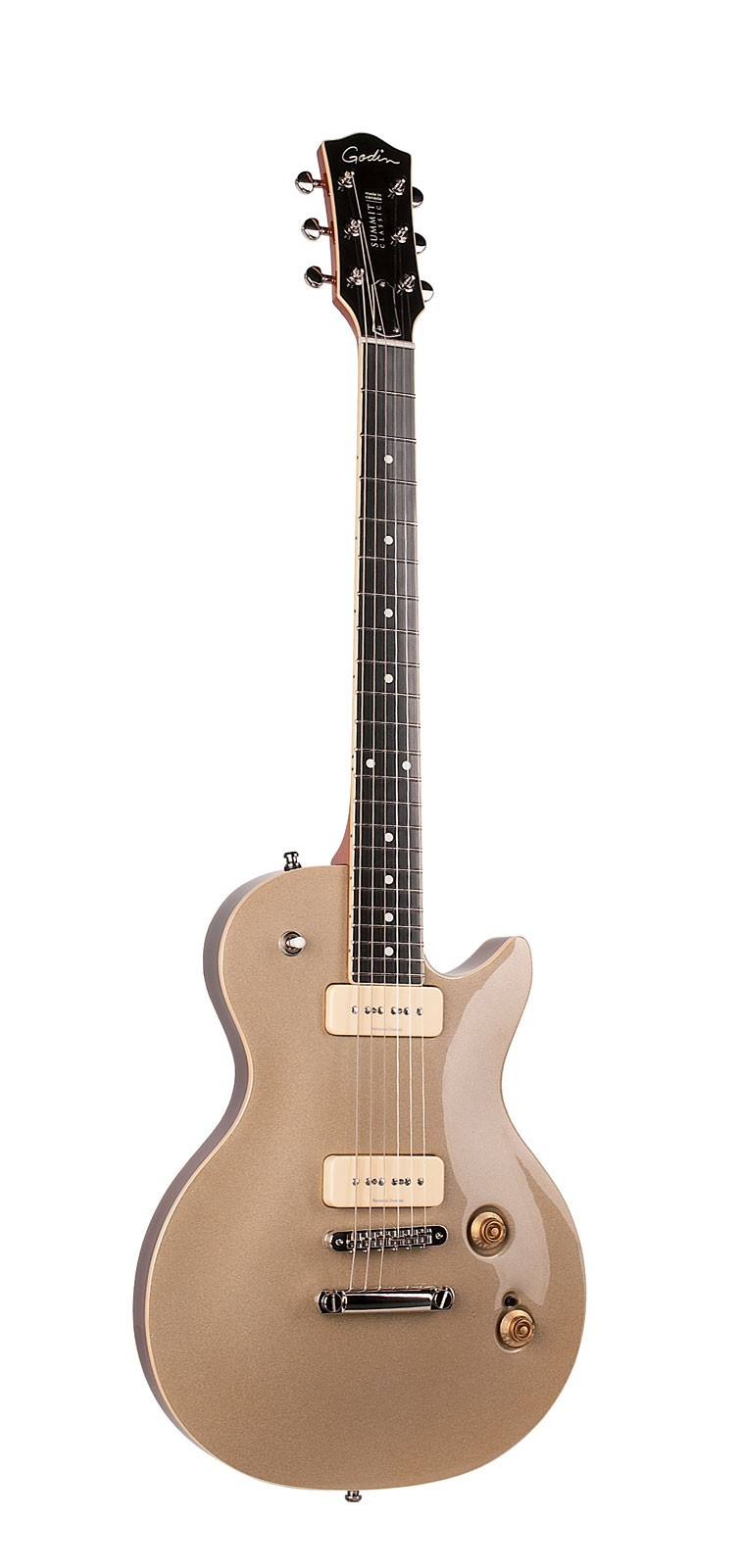 Godin Summit Classic Ct P90 Gold Hg + Housse
