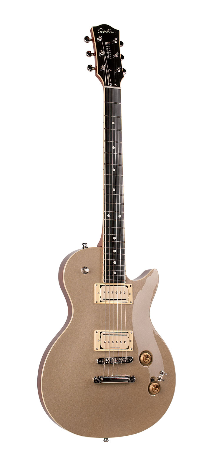 Godin Summit Classic Ct Convertible Gold Hg + Housse