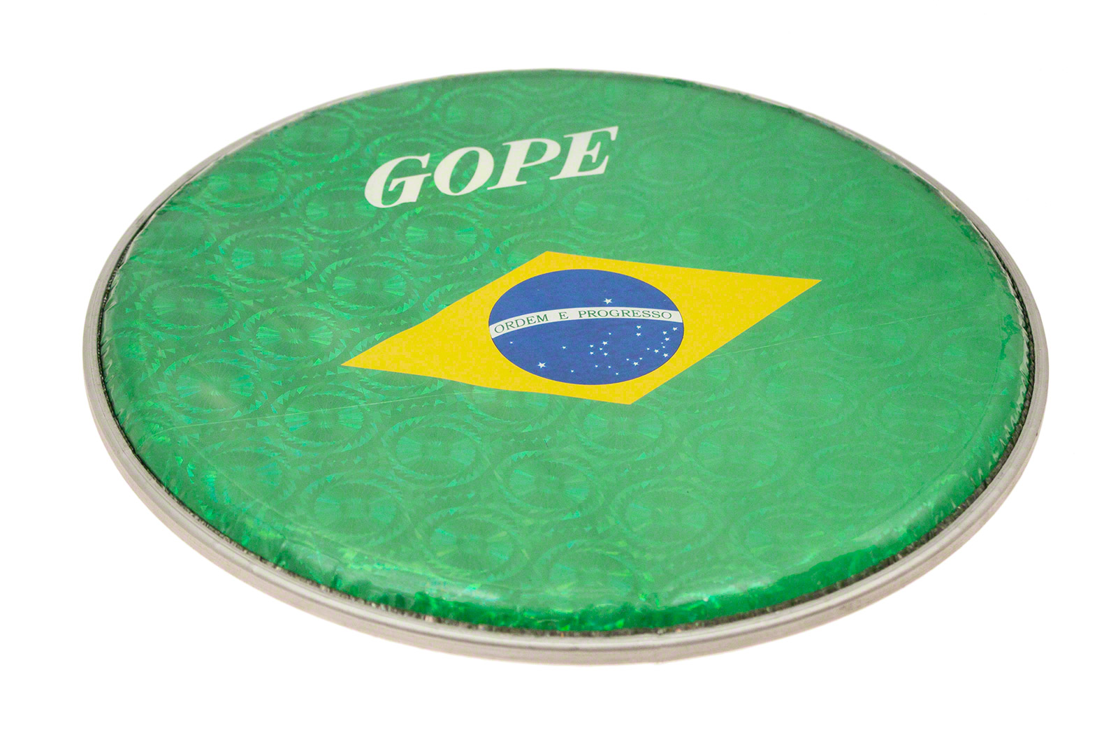 GOPE PERCUSSION HHOL10-br Peau Double Holographique 10
