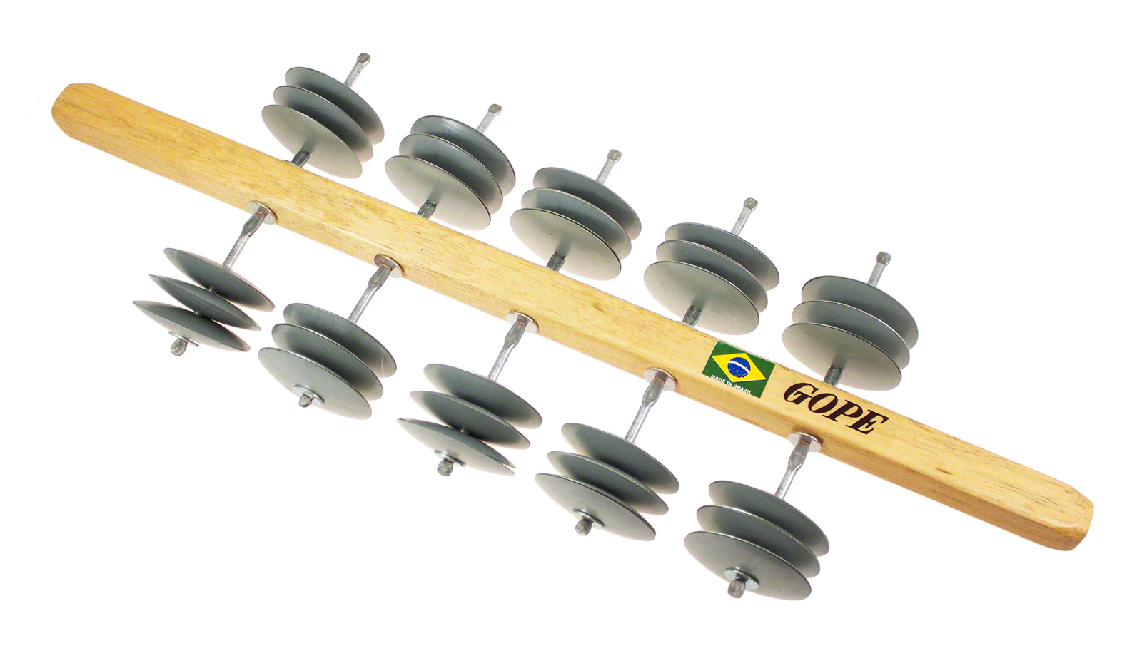 GOPE PERCUSSION ROCWO-L - LARGE ROCAR - WOOD 72 JINGLES