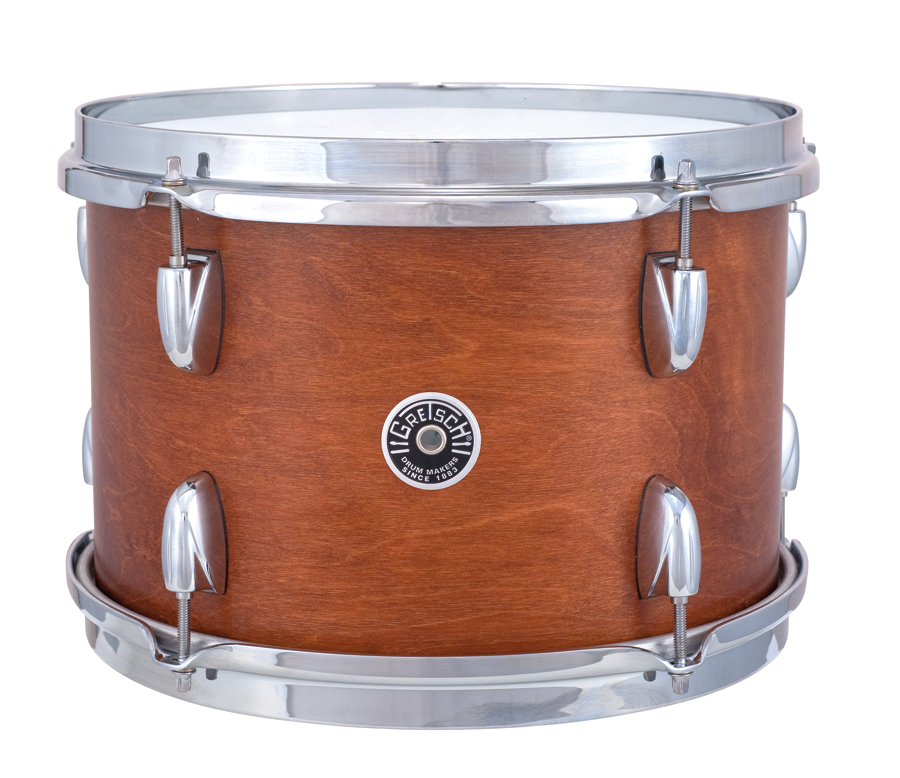 GRETSCH DRUMS BROOKLYN 14X12 TOM BASSE SATIN MAHOGANY