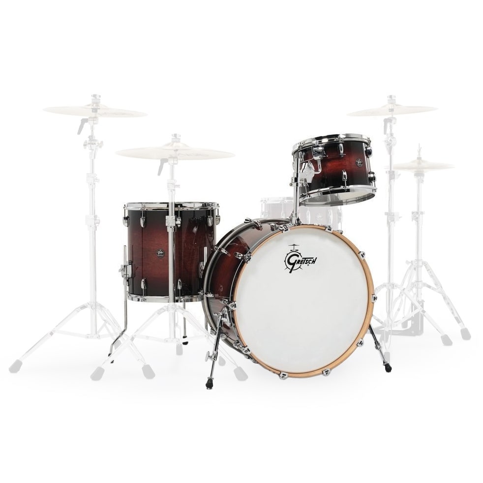 GRETSCH DRUMS RENOWN MAPLE ROCK 24 CHERRY BURST