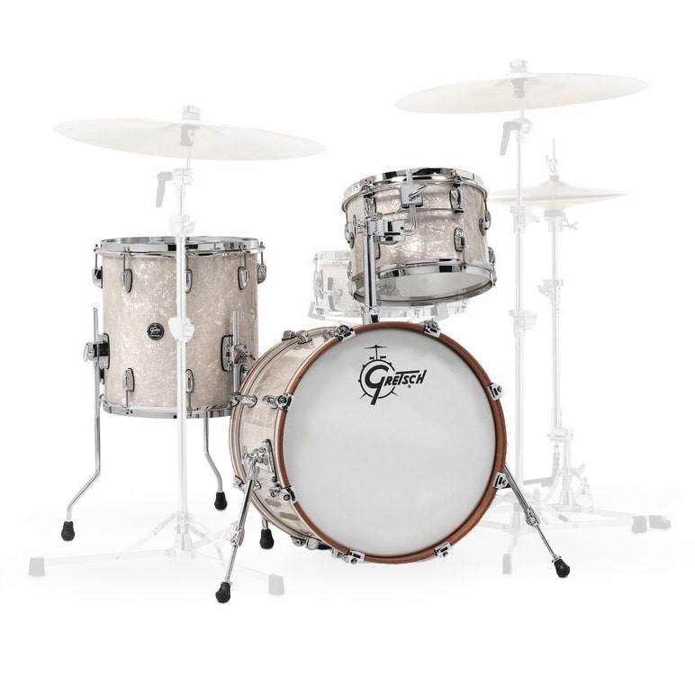 GRETSCH DRUMS RENOWN MAPLE JAZETTE 18 VINTAGE PEARL