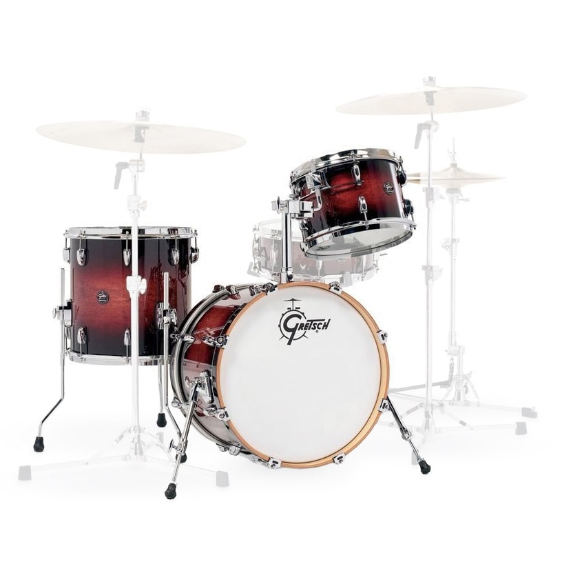 GRETSCH DRUMS RENOWN MAPLE JAZETTE 18 CHERRY BURST