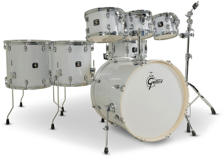 GRETSCH DRUMS Drum-Set Energy White Pearl
