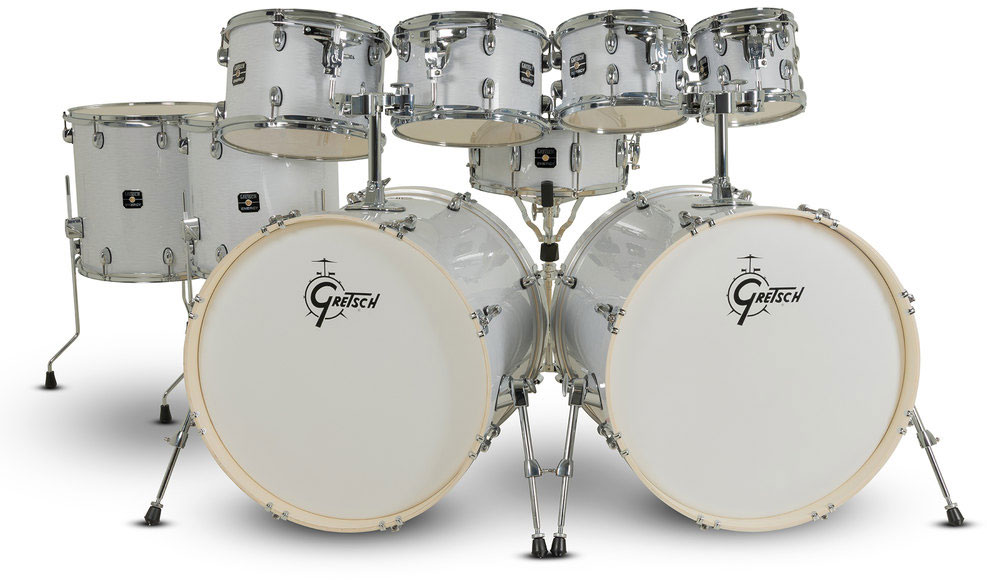 GRETSCH DRUMS Drum-Set Energy White Pearl