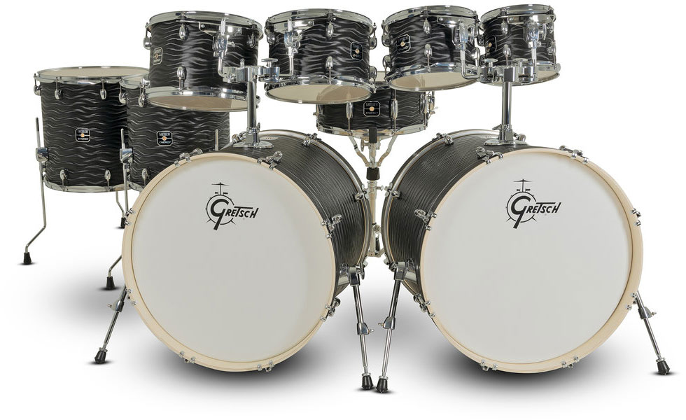 GRETSCH DRUMS Drum-Set Energy Black Fame