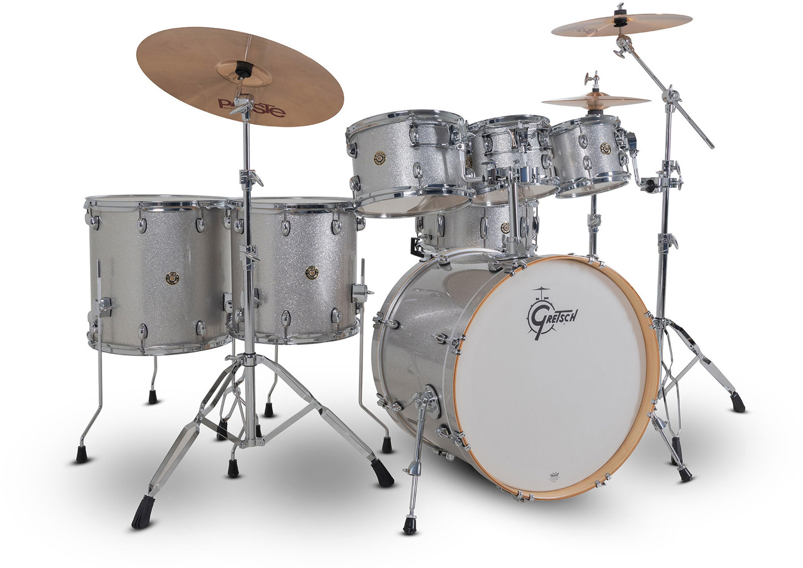 GRETSCH DRUMS CATALINA MAPLE SILVER SPARKLE CM2-E627-SS