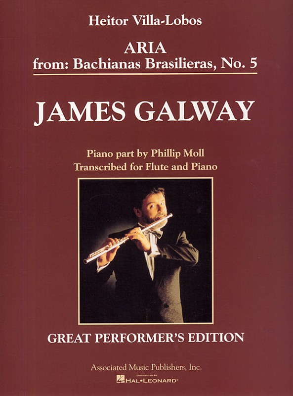 SCHIRMER Heitor VILLA-lobos - Aria From Bachianas Brasileiras No. 5 - Flute