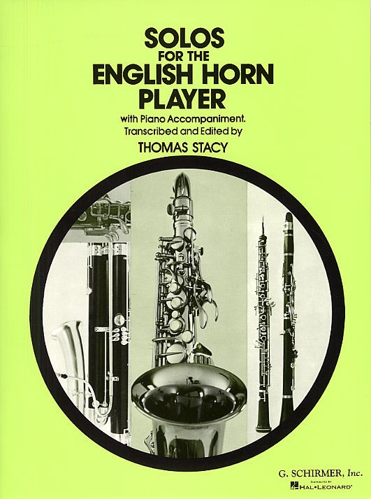 SCHIRMER SOLOS FOR THE ENGLISH HORN PLAYER - COR ANGLAIS