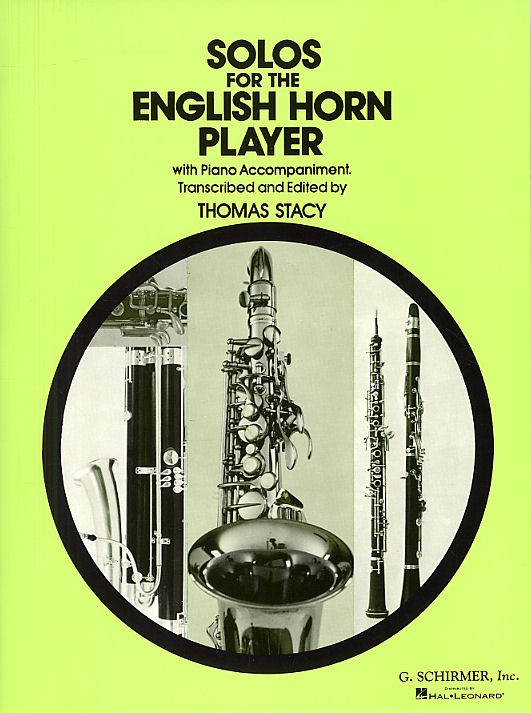 SCHIRMER Solos For The English Horn Player - Cor Anglais