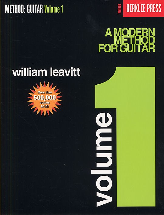 SCHIRMER A Modern Method For Guitar Volume 1 - Guitar