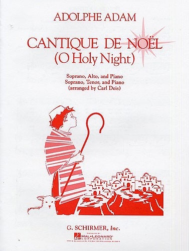 SCHIRMER ADOLPHE ADAM CANTIQUE DE NOEL VOCAL DUET - ALTO 