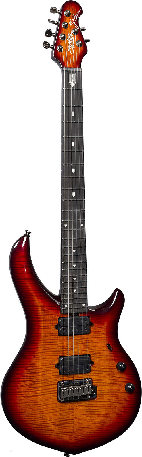 STERLING GUITARS Maj200X Mn Tiger Eye