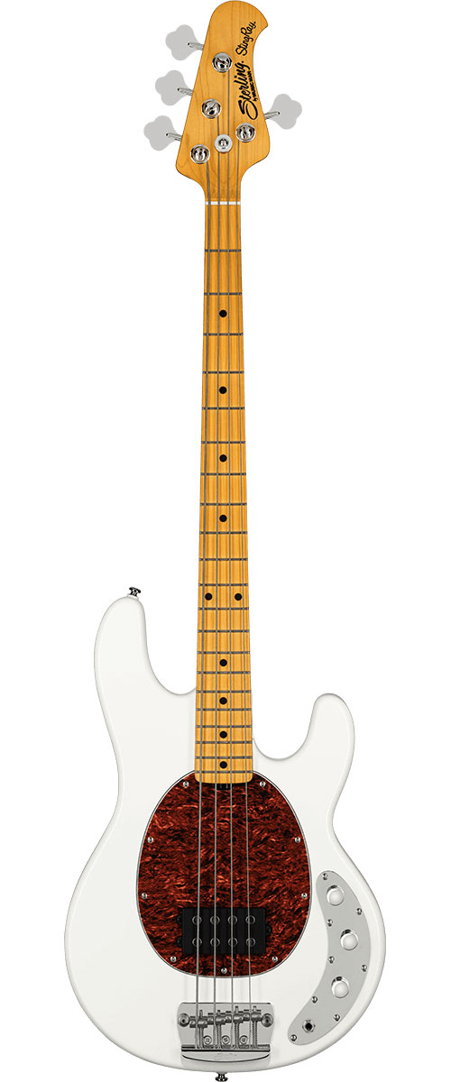 STERLING GUITARS Stingray RAY24ca Olympic White