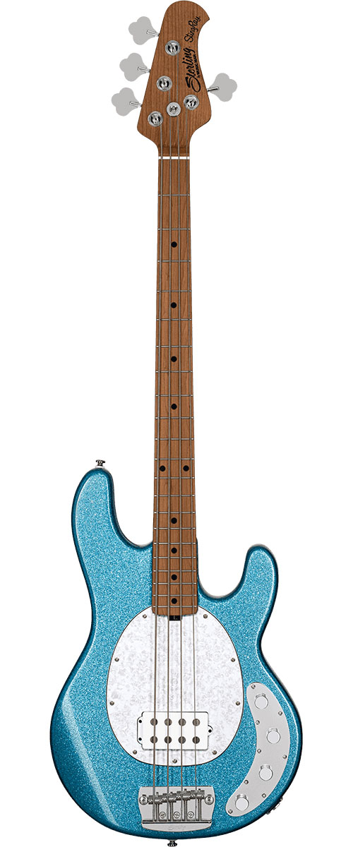 STERLING GUITARS STERLING RAY34 BLUE SPARKLE