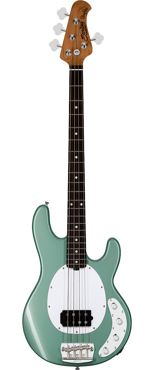 STERLING GUITARS Stingray Ray34 Dorado Green