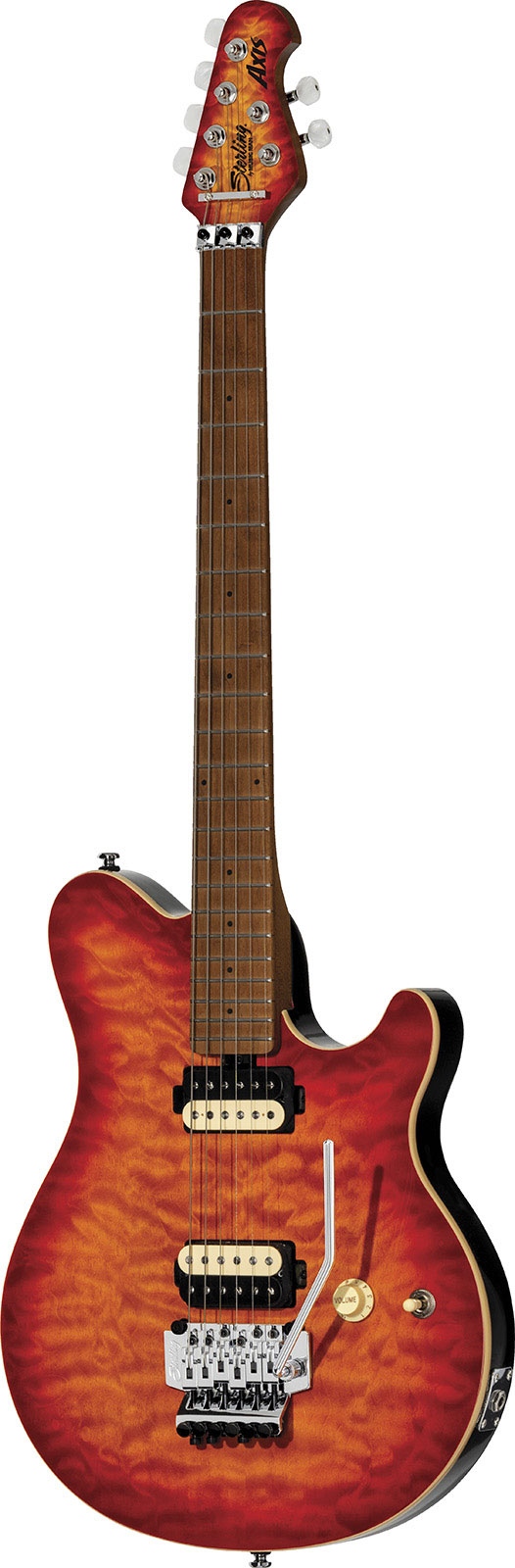 STERLING GUITARS Axis AX50QM Lava Burst - B Stock