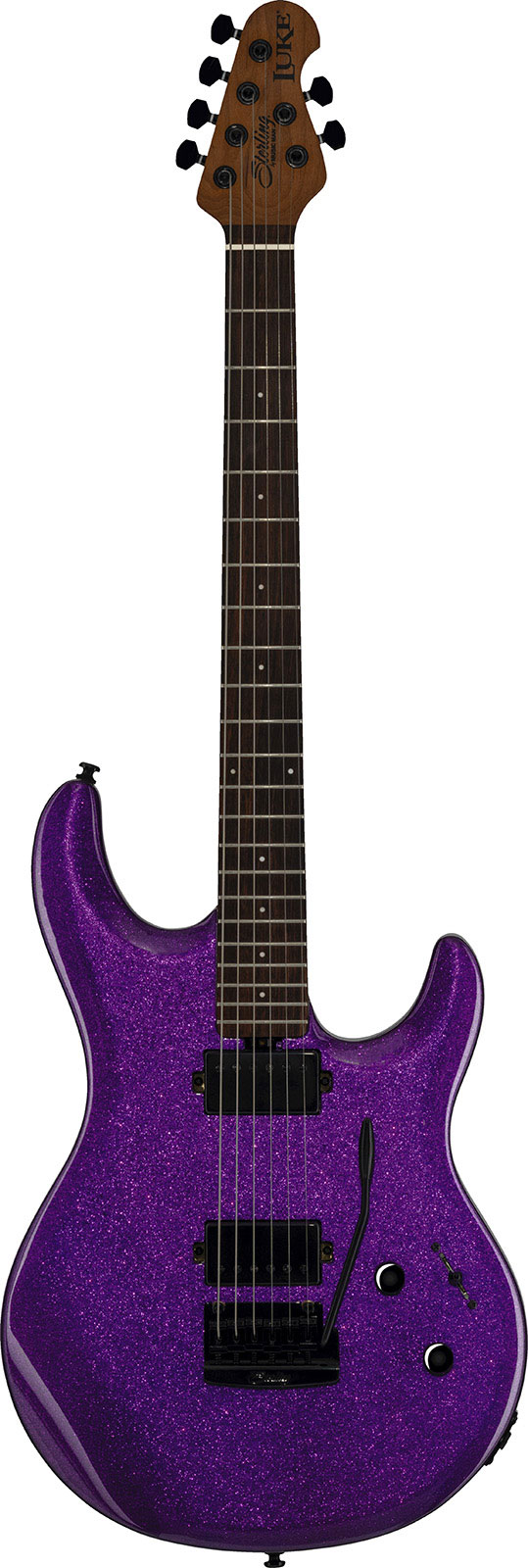 STERLING GUITARS Signature Steve Lukather LK100 Purple Sparkle