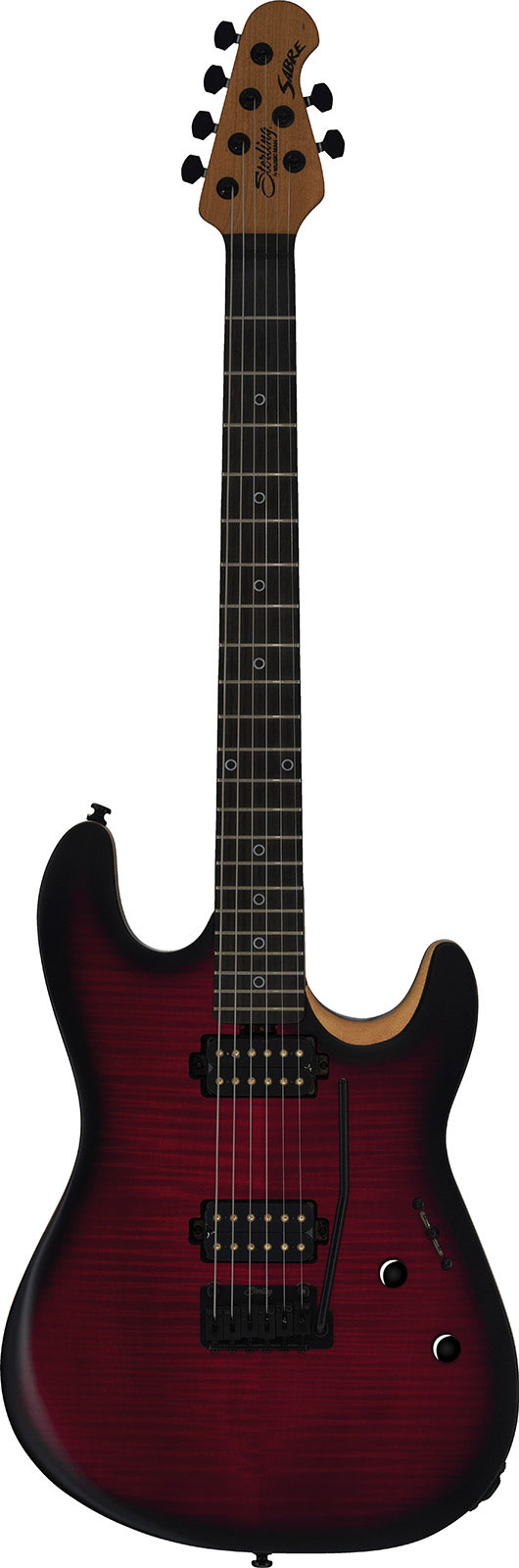 STERLING GUITARS Rabea Massaad Blood Flame Burst