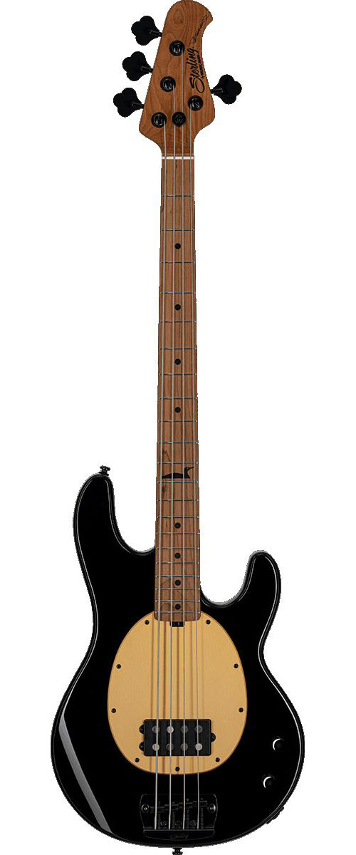 STERLING GUITARS Stingray Pete Wentz Signature Black And Gold