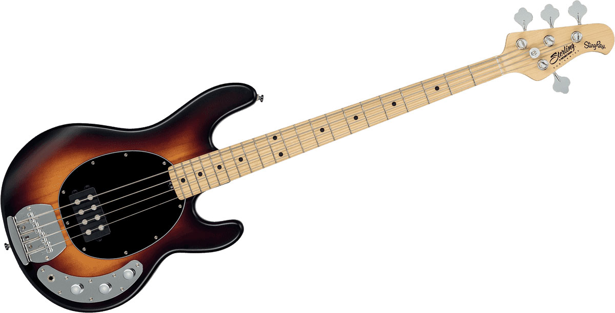 STERLING GUITARS Stingray In Vintage Sunburst Satin