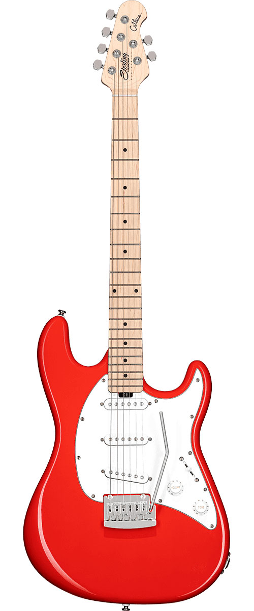 STERLING GUITARS Cutlass Sss Fiesta Red